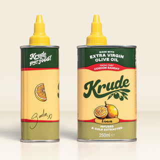 Krude Lemon Infused Olive Oil
