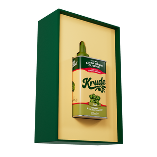 Krude Basil Infused Olive Oil