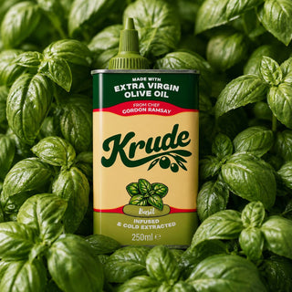 Krude Basil Infused Olive Oil